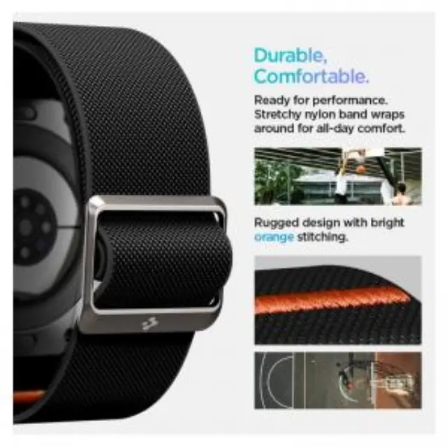 Λουράκι Spigen Samsung Galaxy Watch Ultra (47mm) Lite Fit Μαύρο N66926 3