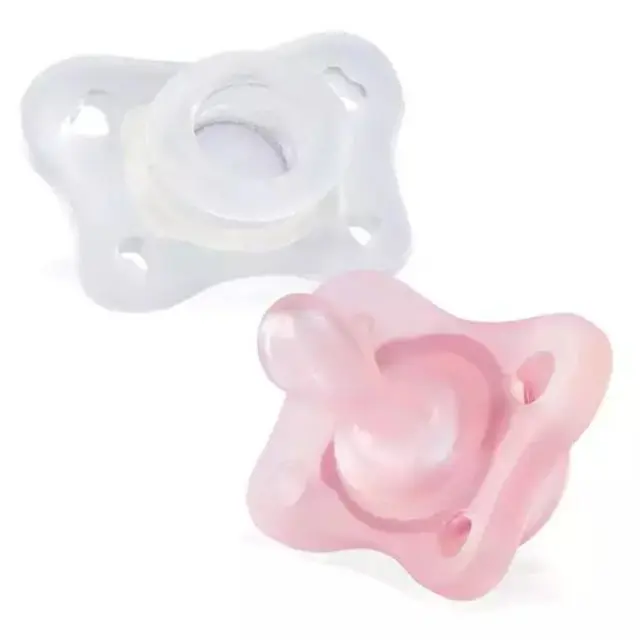 Chicco Πιπίλα Σιλικόνης Mini Soft 2-6m PhysioForma Ροζ C60-73231-11