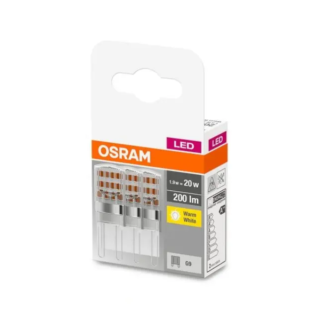 LED BASE PIN G9 20 1.9 W/2700 K G9 CL
