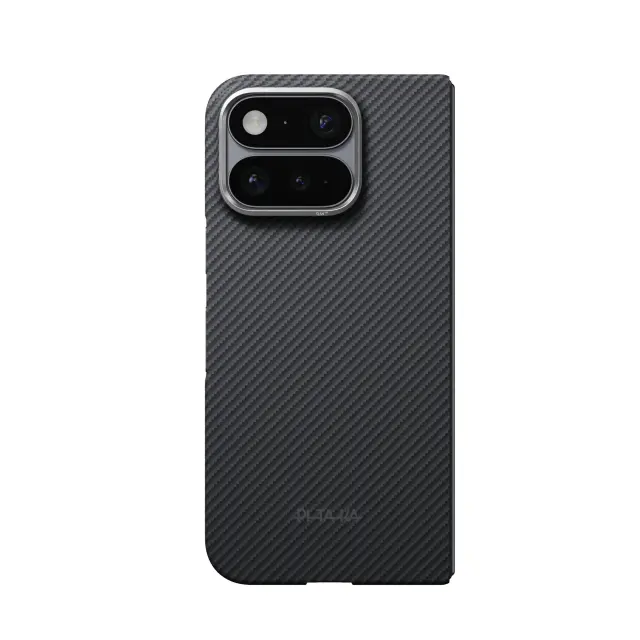 Pitaka Edge Case, Back Cover, Black/Grey Twill - Google Pixel 11 Pro Fold 2