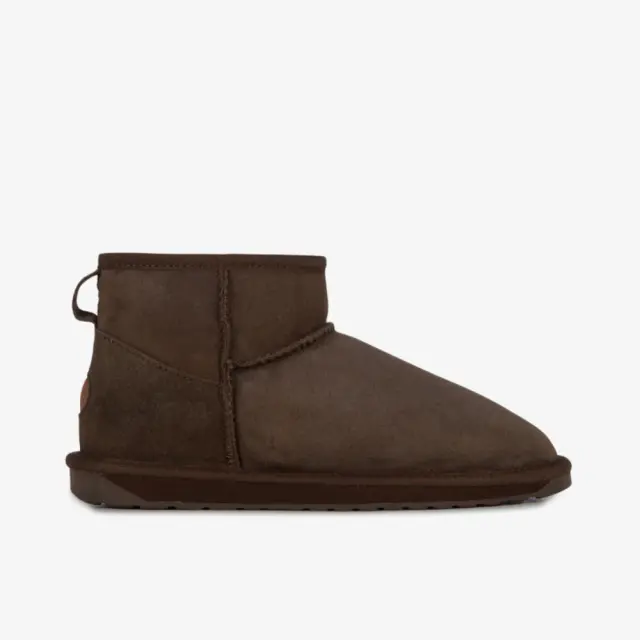 Emu Μποτάκια Γυναικείο δέρμα Καφέ EMU/10937 CHOCOLATE