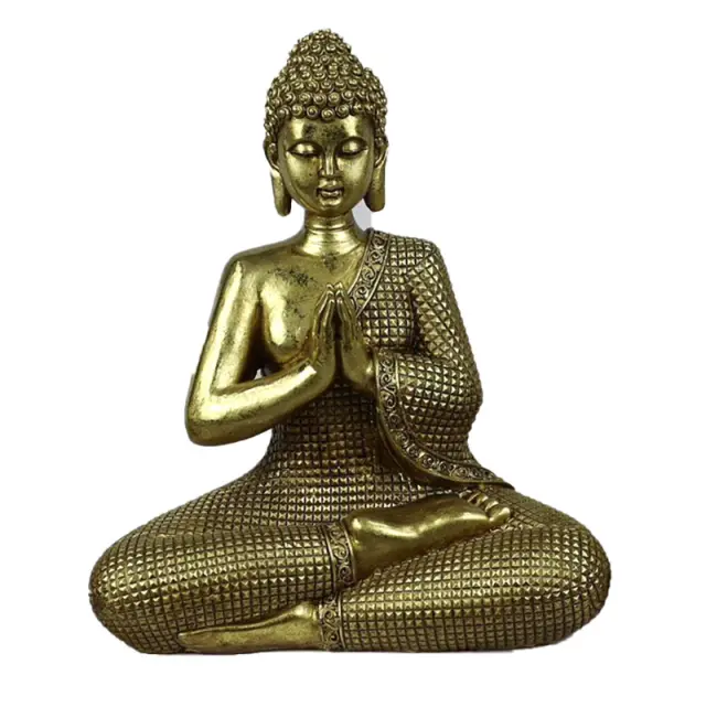 Βούδας Χρυσό Polyresin 23x12x28cm 3-70-216-0096
