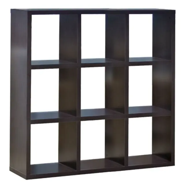 Ραφιέρα DECON 9 Ράφια Wenge Μελαμίνη 117x39x117cm