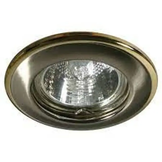 Recessed luminaire 1 point HORN CTC-3114-SN/G Gx5.3 matt nickel/gold