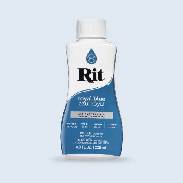 RIT DYE Liquid All-Purpose Βαφή Υφασμάτων – Royal Blue 236ml 2
