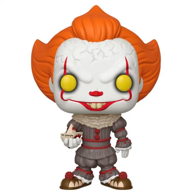 Φιγούρα Funko POP! Movies: IT Chapter Two - Pennywise with boat Jumbo 10" 786 Vinyl Figure 2