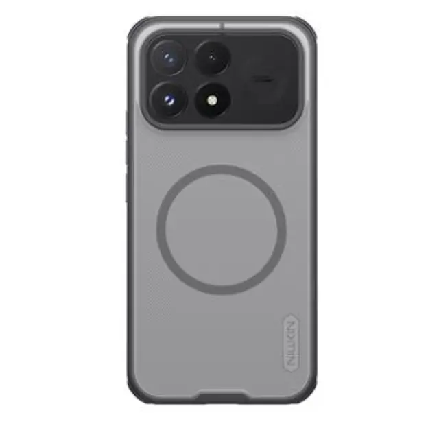 Nillkin Super Frosted PRO Magnetic Back Cover for Poco F9 Pro Transparent Black