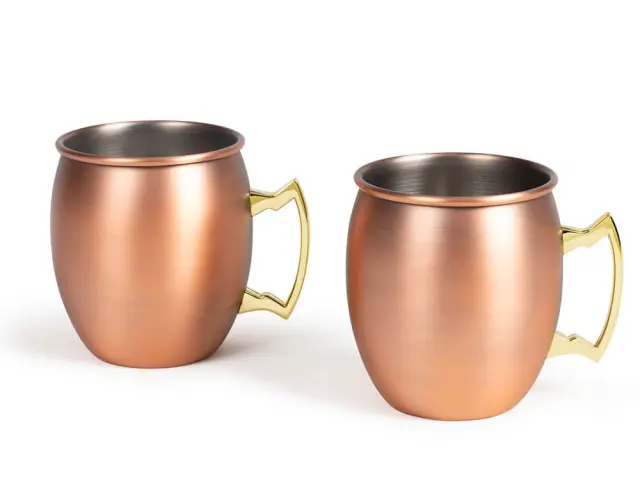 Σετ ποτήρια Moscow Mule Livoo με χωρητικότητα 500ml - 2 τεμάχια GS155 3