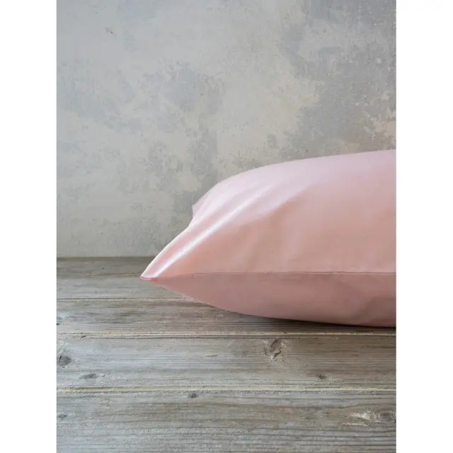 Ζεύγος Μαξιλαροθήκες 52x72 Nima Unicolors SS24 100% βαμβακερό- Light Pink