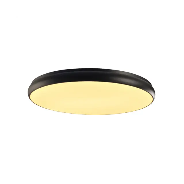 AcaLight Offer NETTO ΦΩΤΙΣΤΙΚΟ ΟΡΟΦΗΣ ΜΑΥΡΟ ΜΑΤ ΜΕΤΑΛΛΙΚΟ LED 70W 3000K 5600Lm IP20 Φ800Χ80MM