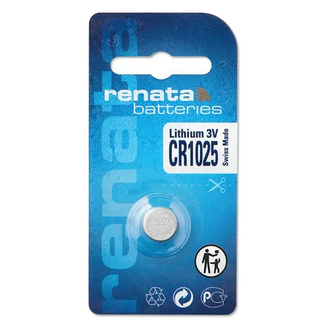 RENATA Lithium CR1025 3V μπαταρία λιθίου ρολογιών 1 τμχ
