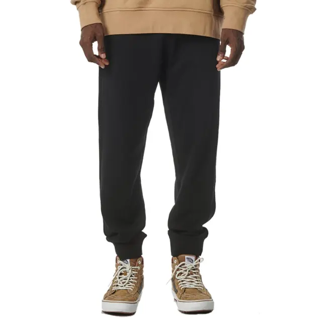 Body Action Sportswear Fleece Jogger (023334-01-Black) - Μαύρο