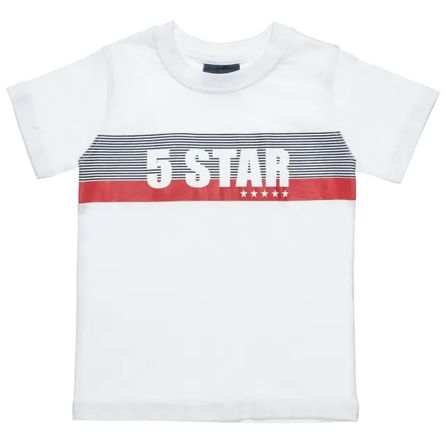 Σετ Five Star μπλούζα με στάμπα και βερμούδα 2