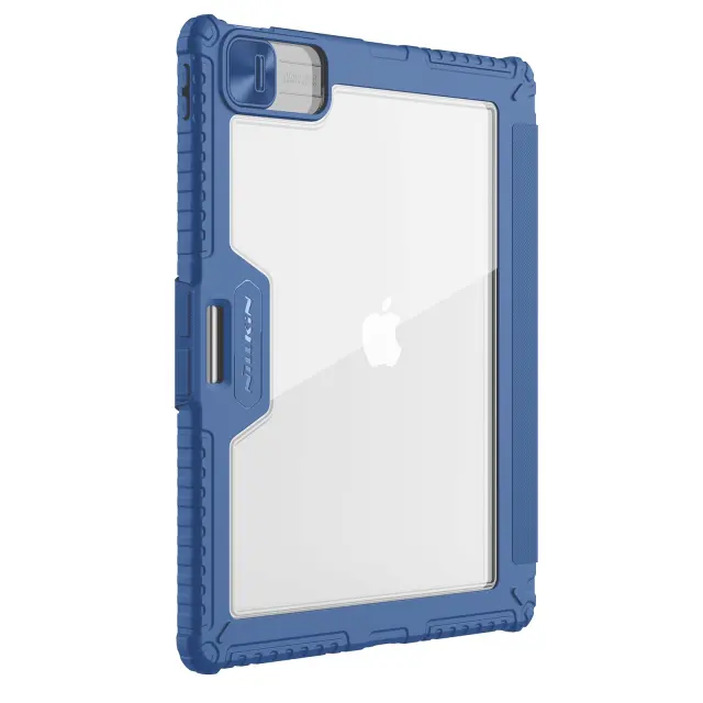 Nillkin Bumper PRO Protective Stand Case Multi-angle for iPad Pro 12.9 2020/21/22/ Air 13 2024/25/26 Sapphire Blue 3