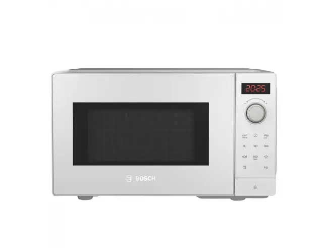 Φούρνος Μικροκυμάτων Bosch Serie 2 FFL023MW0 με χωρητικότητα 20L και ισχύ μικροκυμάτων 800 W - Inox FFL023MW0