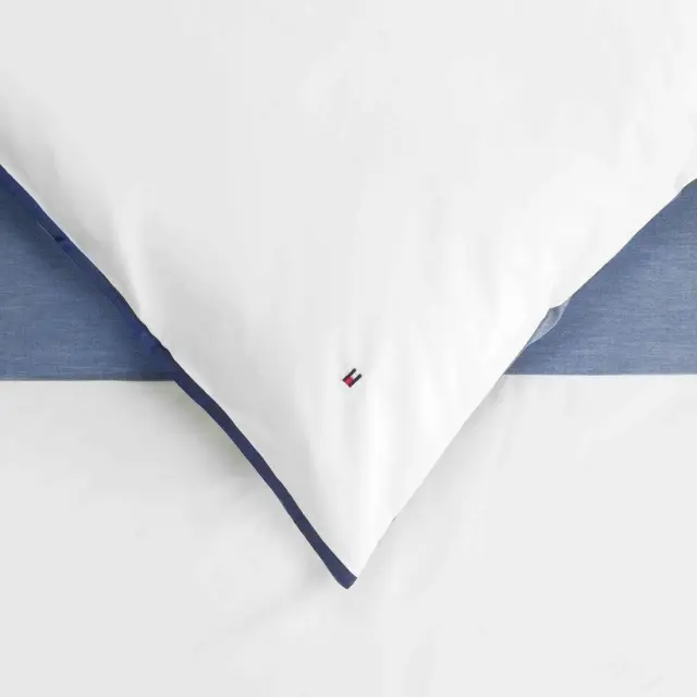 Μαξιλαροθήκη Tommy Hilfiger Tailor Organic Ραφ 50x80 2