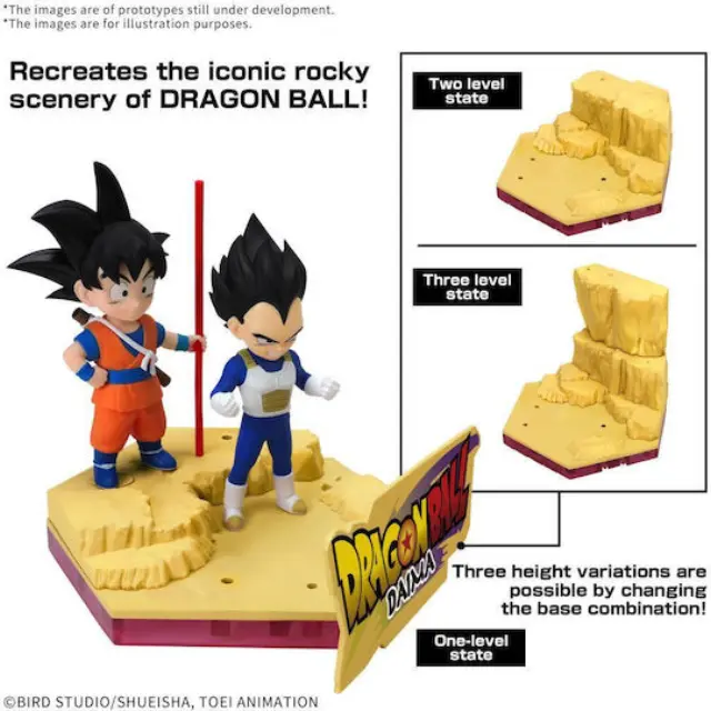 Bandai Model Kit Dragon Ball Daima - Son Goku (Mini) + Vegeta (Mini) 3