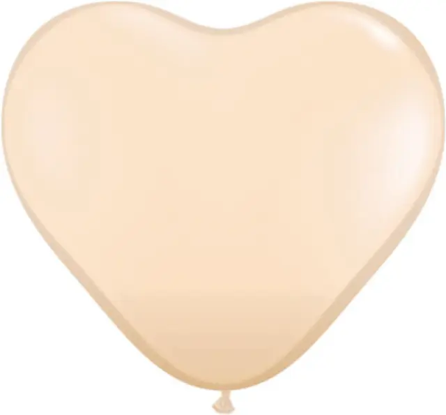 Μπαλόνια Λάτεξ Καρδιά 6 Blush /100 τεμ
