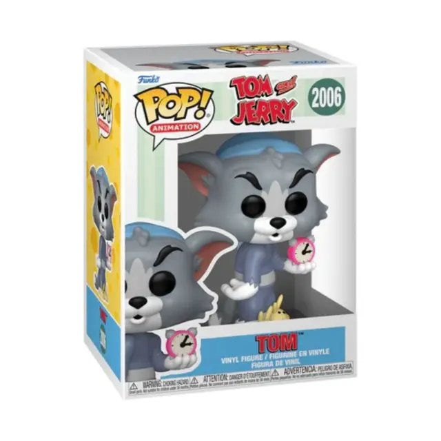 Funko Pop! Animation: Tom + Jerry - Tom (Nap) #2006 Figure 2