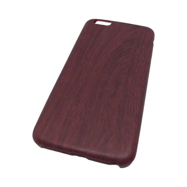 Θήκη Σιλικόνης Silicone Case Για Apple iPhone 6 Plus / 6s Plus Brown Wood 2