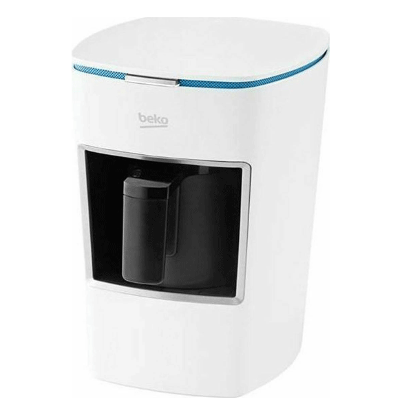Beko BKK 2300 White Μηχανή Ελληνικού Καφέ 670W 250ml Λευκή