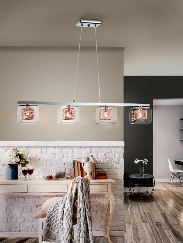 LIOS LAMP 4L φωτιστικό ράγα Χρώμιο