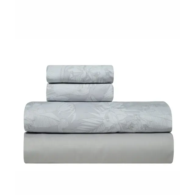 Σετ Σεντόνια Υπέρδιπλα 4 Τεμαχίων Kentia Solaya 22 Grey-Light Grey 240x270 3
