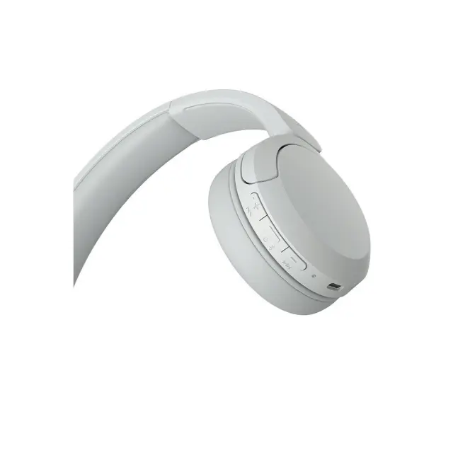 Sony WH-CH520 Ασύρματα / Ενσύρματα On Ear Ακουστικά με 50 ώρες Λειτουργίας και Quick Charge Λευκά WH-CH520W 2