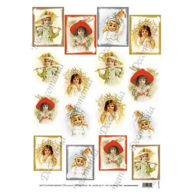 Ριζόχαρτο Decomania για Decoupage 30Χ40cm