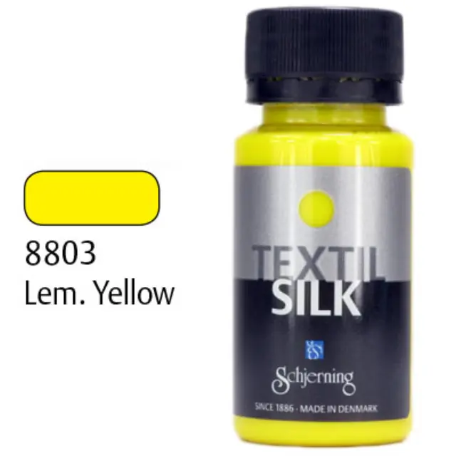 Χρώμα για Μετάξι Schjerning - 8803 Lemon Yellow - 50ml
