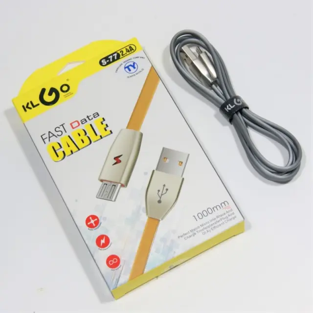ΚΑΛΩΔΙΟ USB 2.4Α ΦΟΡΤΙΣΗΣ ΚΑΙ ΜΕΤΑΦΟΡΑΣ ΔΕΔΟΜΕΝΩΝ KLGO PH-S-77 2