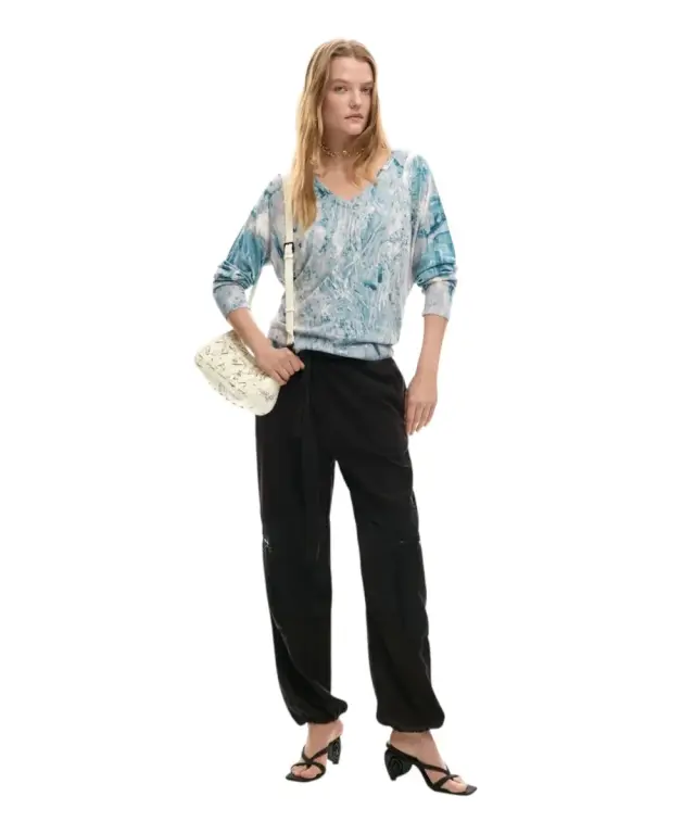 Desigual - Γυναικεία Μπλούζα Ottawa 26SWJF06-5094 Γαλάζιο 2