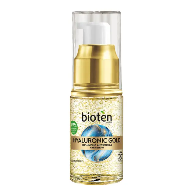 Bioten Hyaluronic Gold Replumping Anti-Wrinkle Eye Cream 15ml