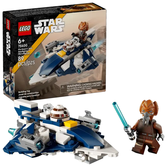 Lego Star Wars Plo Koons Jedi Starfighter Microfighter (75400) (LGO75400) 2