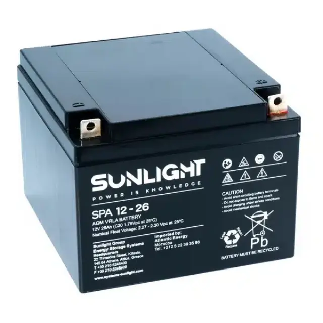 Μπαταρία VRLA 12V 26Ah SPA