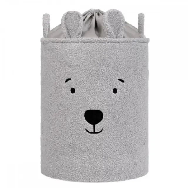 Moni Καλάθι Αποθήκευσης Παιχνιδιών Toy Storage Basket 35x45 cm Nori Grey 3800146273552