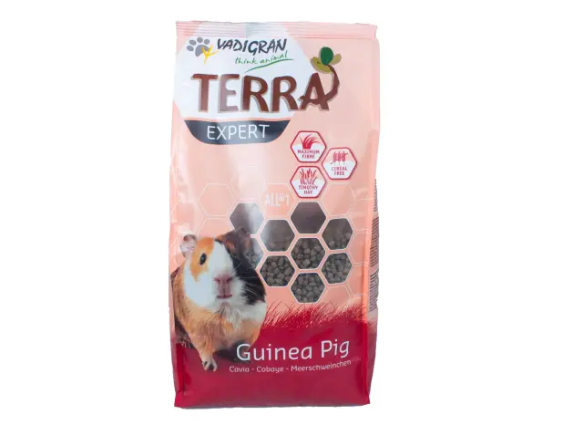 Vadigran Terra Expert Timothy Guinea Pig Πλήρης Τροφή για Ινδικά Χοιρίδια 2kg 2
