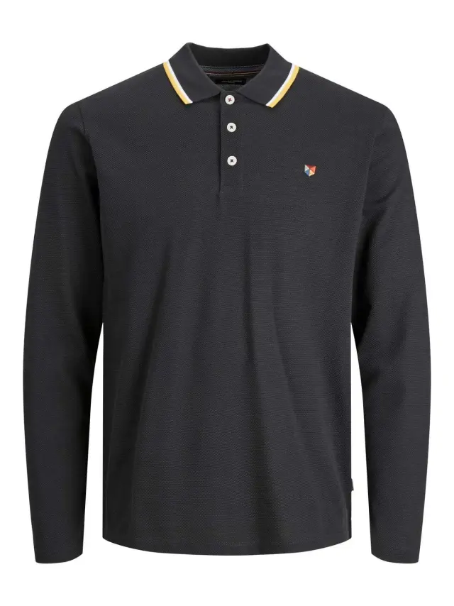 JPRBLUWIN POLO LS Black