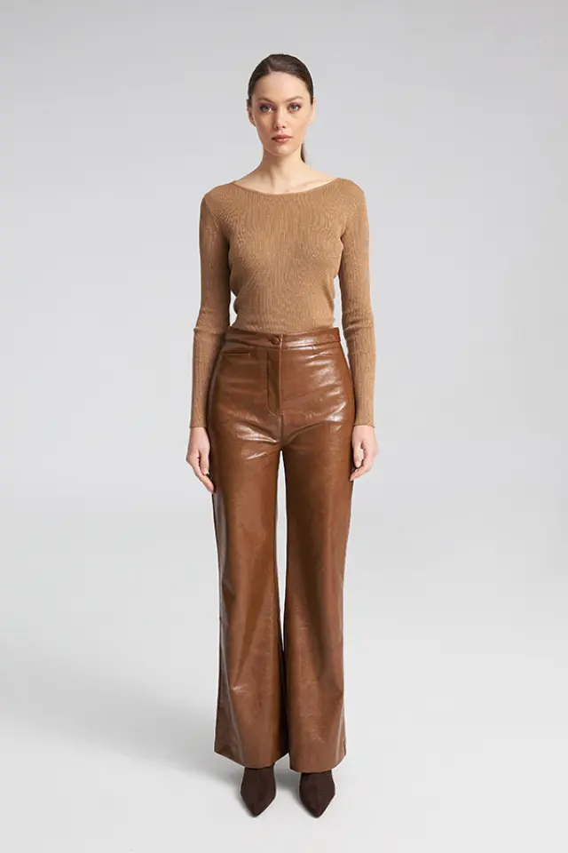 Δερμάτινο Παντελόνι AMARA TROUSERS - XL 3