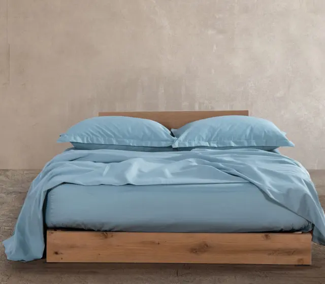 Σεντόνι Βαμβακοσατέν King Size (280x270) Elements Nef Nef Dusty Aqua