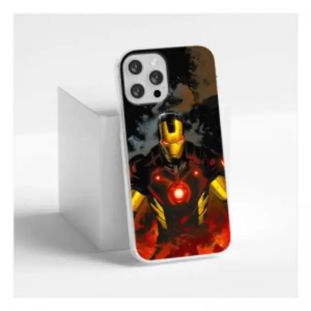 Θήκη Soft TPU Marvel Apple iPhone 15 Iron man 014 Full Print Πολύχρωμο N64081 3
