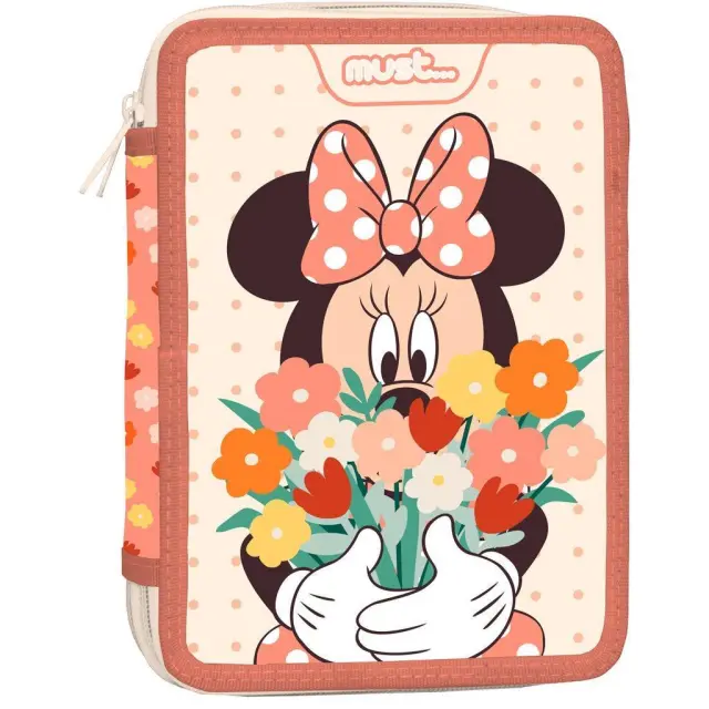 Must Σχολική Κασετίνα Διπλή Γεμάτη Disney Minnie Mοuse - Happiness 000564397