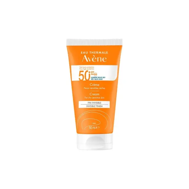 Eau Thermale Avène Soins Solaire Αντηλιακή Κρέμα Προσώπου SPF50+ για το Ξηρό και Πολύ Ξηρό Δέρμα 50ml