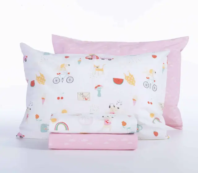 ΠΑΙΔΙΚΑ ΣΕΤ ΣΕΝΤΟΝΙΑ ΜΟΝΑ HAPPY TODAY 170X260 NEF-NEF HOMEWARE 2