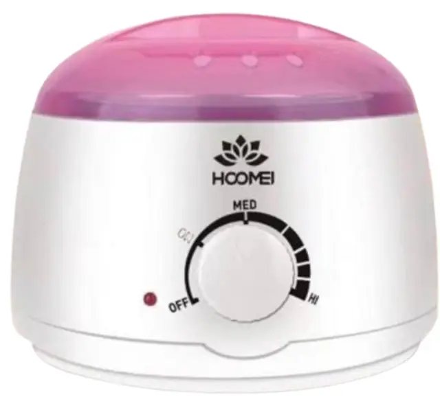 Hoomei Κεριέρα Αποτρίχωσης με Κάδο 500ml Ροζ 35W HM-7570W