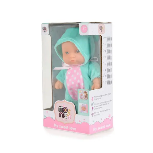 Κούκλα μωράκι 20cm Moni Doll Bunny Green 3800146223403 3
