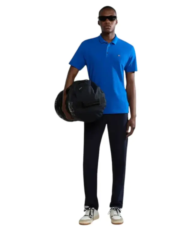 Napapijri - Ανδρικό T-shirt Polo Ealis SS Regular Fit NP0A4H8B-B2L Μπλε - M 2