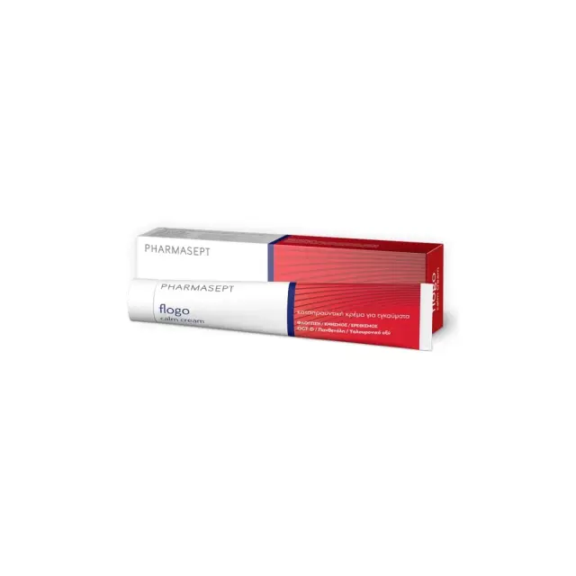 Pharmasept Flogo Calm Cream Κρέμα για την Ανακούφιση Ερεθισμών & Εγκαυμάτων για Πρόσωπο & Σώμα, 50ml