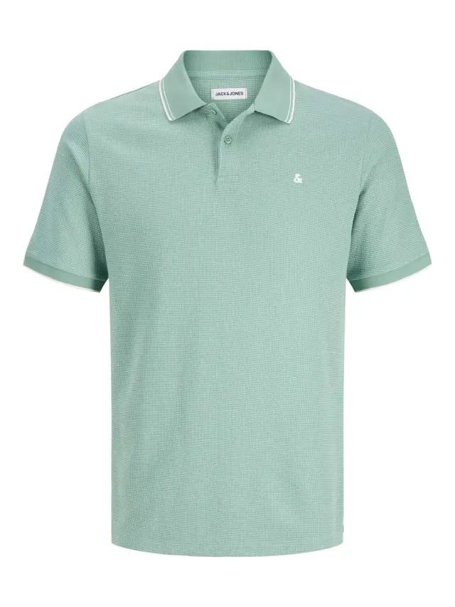 JJEAUSTIN POLO SS NOOS Mineral Blue