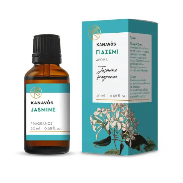 KANAVOS Jasmine Fragrance Άρωμα Γιασεμί, 20ml